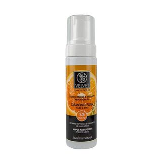Velvet Organic Orange & Amaranth With Argan Oil Cleansing Foam