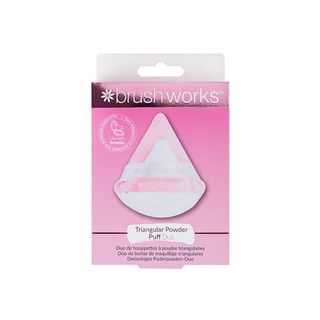 Brushworks Triangular Powder Puff Duo 2613410