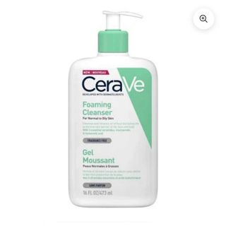CeraVe Fragrance-Free Foaming Cleanser, 473ml