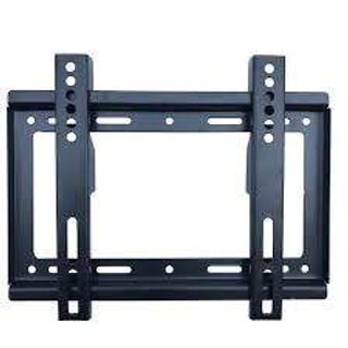 Black Flat Panel Wall Bracket, Fits 14-43 Inch Screens