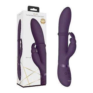 Вибратор Halo Purple със стимулиращ пръстен