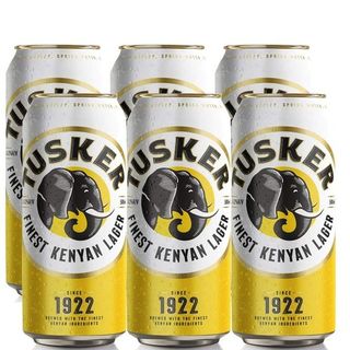 Tusker Lager Can 500ml- 6 pack