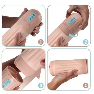 Masturbation Suceur Et Vibrant Stroker