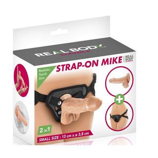 Gode Ceinture REALBODY MIKE 13 CM