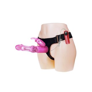 Gode Ceinture Vibrant Rabbit Rotative Stimulation