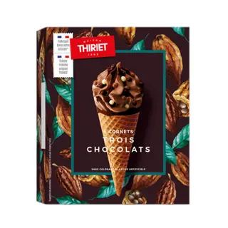 TH CORNET 3 CHOCOLAT X6 420G