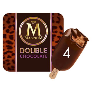 MAGNUM DOUBLE CHOCOLAT X4 85ML