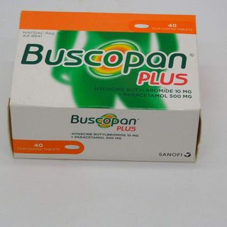 Buscopan Plus Tablets, 40 Count