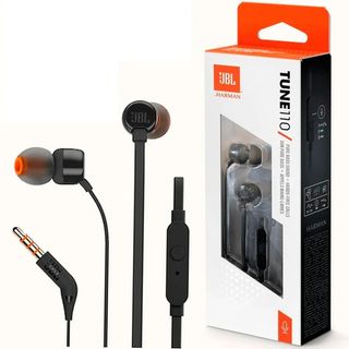 Ecouteurs filaires intra-auriculaires JBL Tune 160 Noir