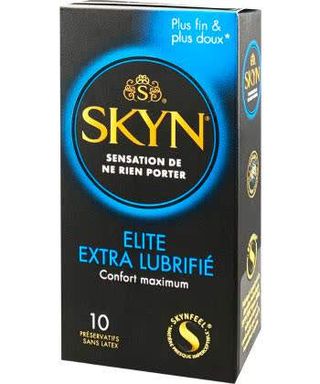 SKYN Elite Extra Lubrifié x10