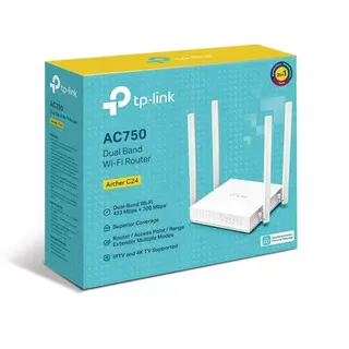 TP-Link Routeur TP-Link / Point D'accès Archer C24 - AC750 - Dualband