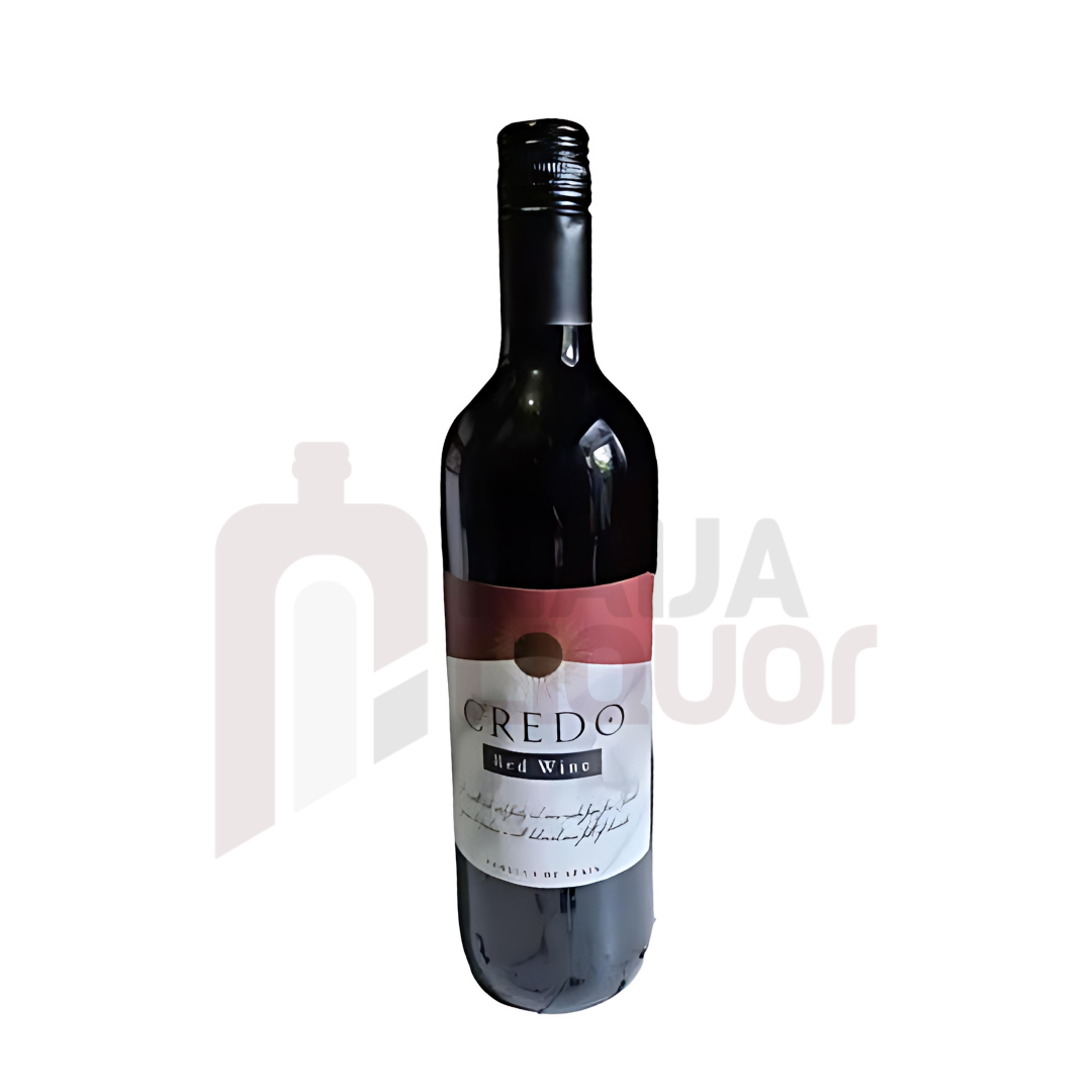 Credo Semi-Dry Red Wine, 75Cl