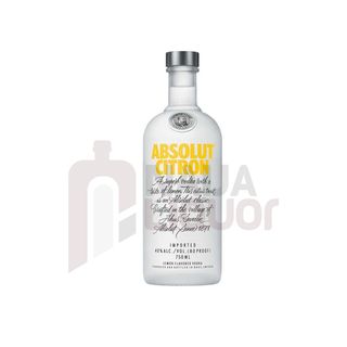 Absolut Citron Lemon Vodka, 1000ml