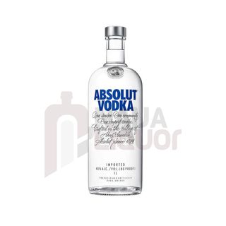 Absolut Vodka 40% Alc, 1L