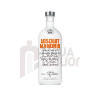 Absolut Mandrin Mandarin Flavored Vodka, 1L
