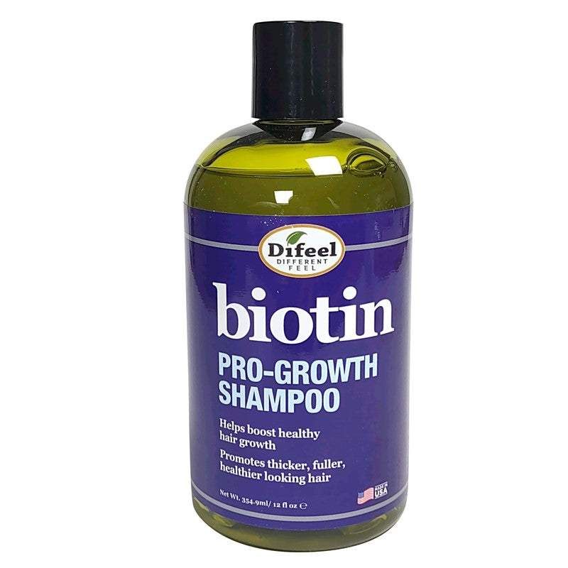 Difeel Pro-Growth Biotin Shampoo, 12oz