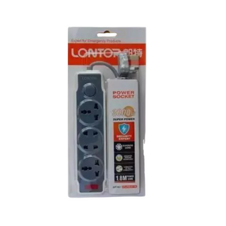 Lontor Super Power Extension Socket, 1.8M Cord