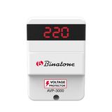 Binatone AVP-3000 Automatic Voltage Protector, White