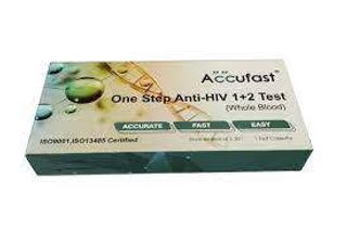 Accufast One-Step Anti-HIV Testing Kit