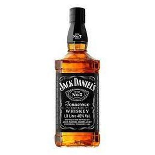 Jack Daniels Black Whiskey, 1L