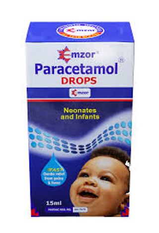 Emzor Paracetamol Drops for Infants, 15ml