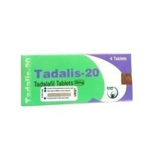 Tadalis Tadalafil Tablets 20Mg, 4 Tablets