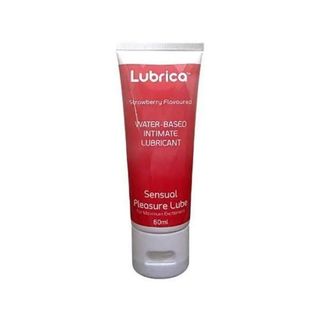 Lubrica Strawberry Water-Based Intimate Lubricant, 60ml