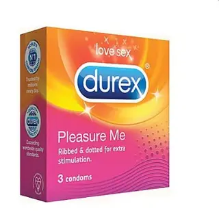 Durex Pleasure Me Condom*3