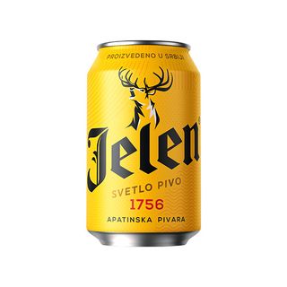 Pivo Svetlo Jelen 0.33l Limenka