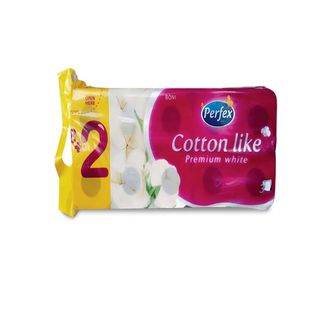 Perfex Cotton like premium white troslojni toaletni papir 10 komada