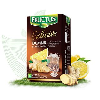 caj mes sa djumbirom i aromom limuna Exclusive Fructus