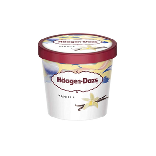 Glace Haagen Dazs Mini Pot Vanille 100ml