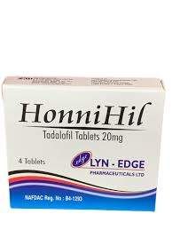 Honnihill Lyn-Edge Tadalafil Tablets 20Mg, 4 Tablets