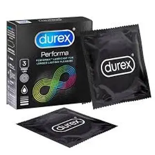 DUREX PERFORMA LUB *3 CONDOMS