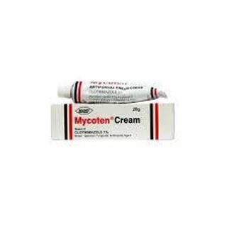 Mycoten Clotrimazole Cream, 20G