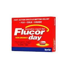 Flucor Day Liquid Gels, 8 Pack