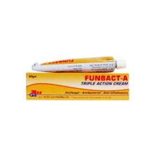 Funbact A Triple Action Cream, 25G