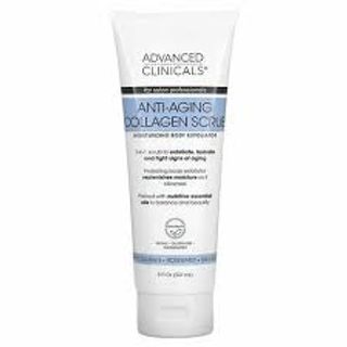 Advanced Clinicals Aging Collagen Scrub, 237ml