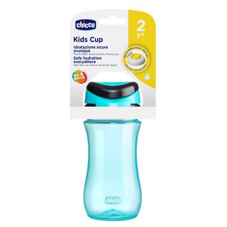 Chicco  čaša sa preklopnom ručkom 350ml,24m+,plava ,A074421