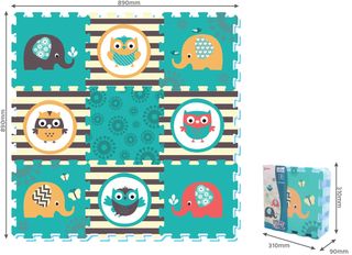 Sunta podne puzle, sovica i slonče,A061487