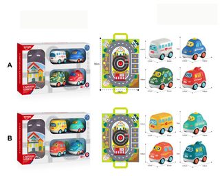 Huanger Saobraćajni Set - Podloga Sa Vozilima,A061728