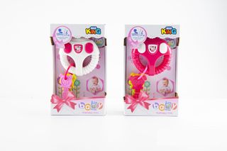 GD igračka bebi volan sa ključevima, roze,A061733