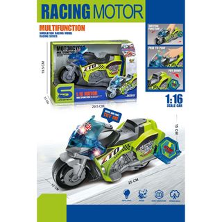 Merx igračka motocikl sa svetlom i zvukom,A077176