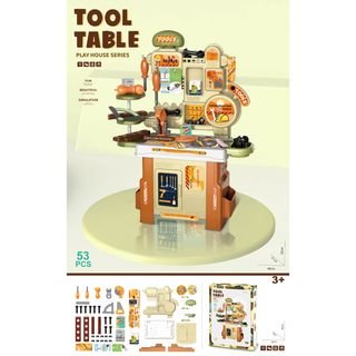 Merx igračka kolica za alat 53 el,A077168