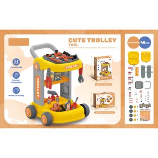 Merx igračka kolica za alat 46 el,A077172