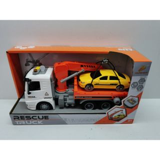 HK Mini, igračka,kamion-pomoć na putu, narandžasti,A070530