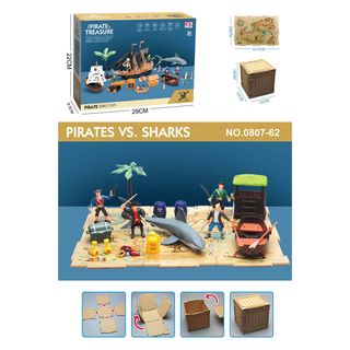 HK Mini igračka pirati i ajkule,A076567