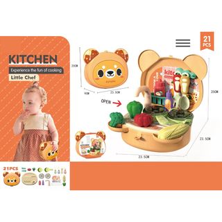 Merx igračka kuhinja set 21el.,A063923