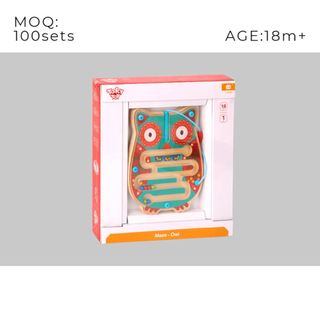 Tooky toy magnetni lavirint - sova,A058594