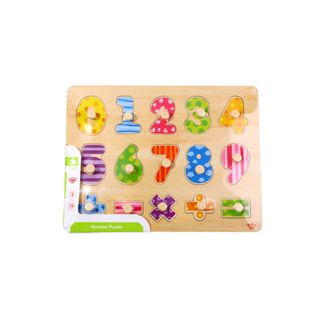 Tooky toy drvena umetaljka - brojevi,A058564